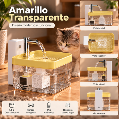 Relvoa AquaSense — Fuente Inteligente para Gatos