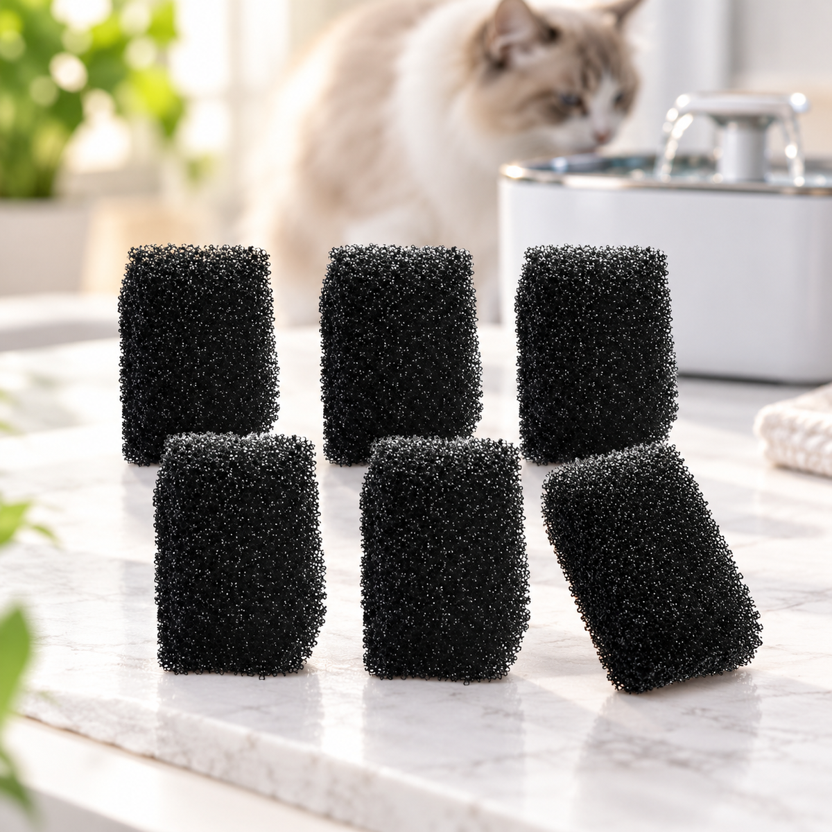 Filtros de Recambio AquaSense · Pack de 6
